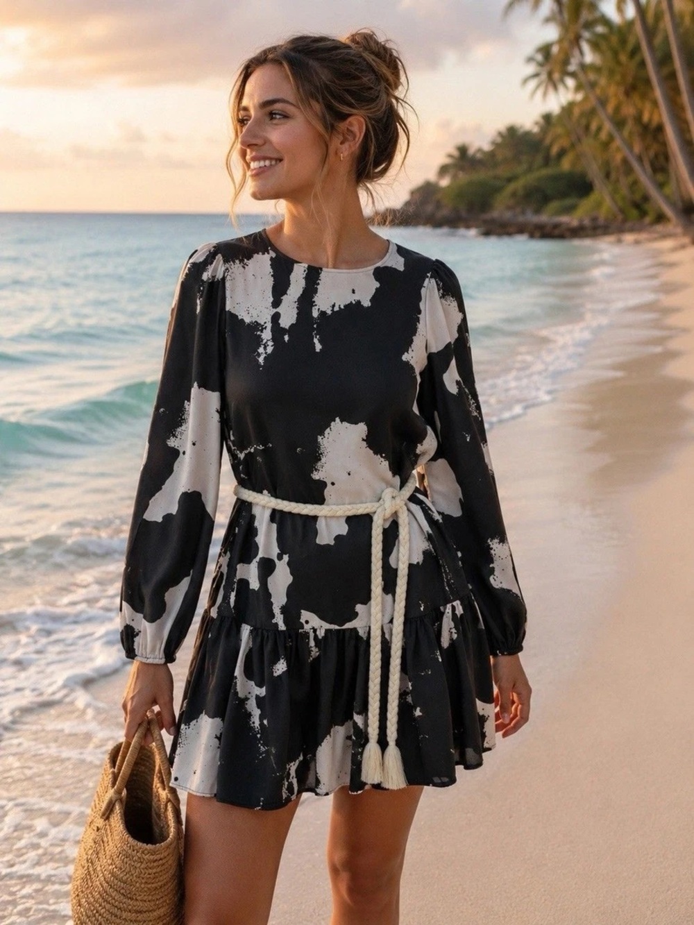 Alexis for Target Rope Belted Mini Dress